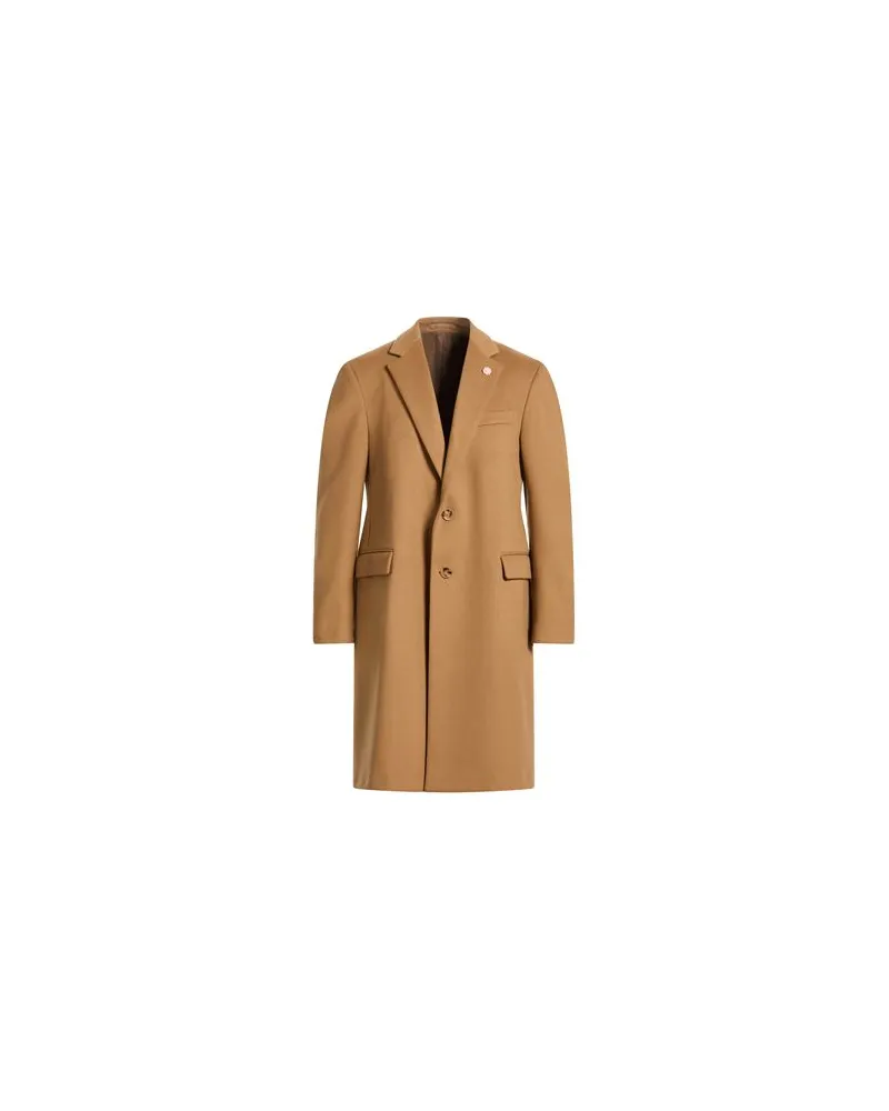 LARDINI JACKEN & MÄNTEL - Mäntelauf YOOX.COM Kamel