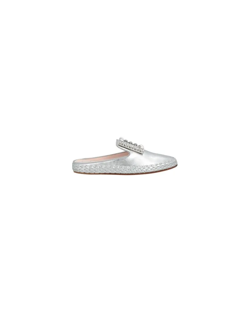 Roger Vivier SCHUHE - Mules & Clogsauf YOOX.COM Silber