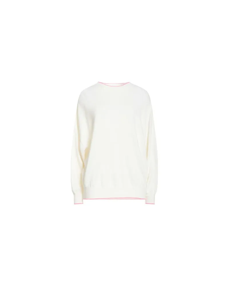 VICOLO STRICKWAREN - Pulloverauf YOOX.COM Cremeweiß