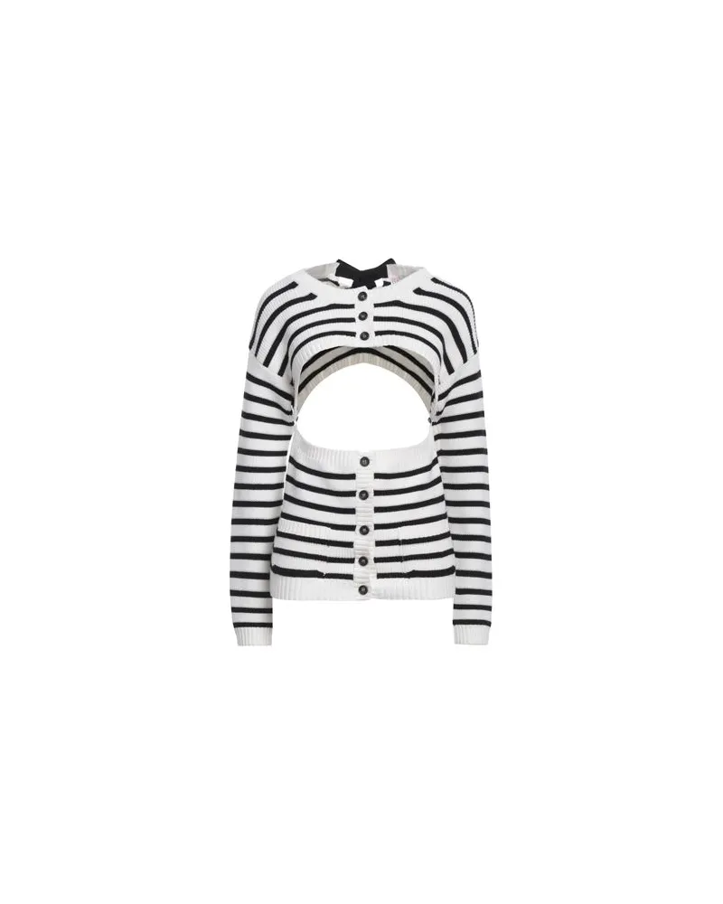 RED Valentino STRICKWAREN - Strickjackenauf YOOX.COM Weiß