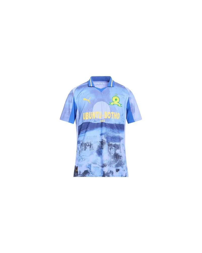 Puma TOPS - Poloshirtsauf YOOX.COM Hellblau