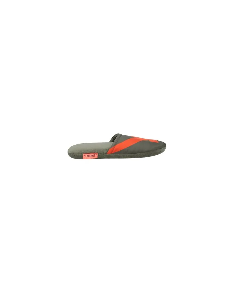 OFF-WHITE SCHUHE - Hausschuheauf YOOX.COM Militärgrün