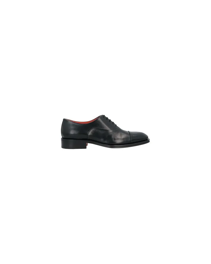 Santoni SCHUHE - Schnürschuheauf YOOX.COM Schwarz