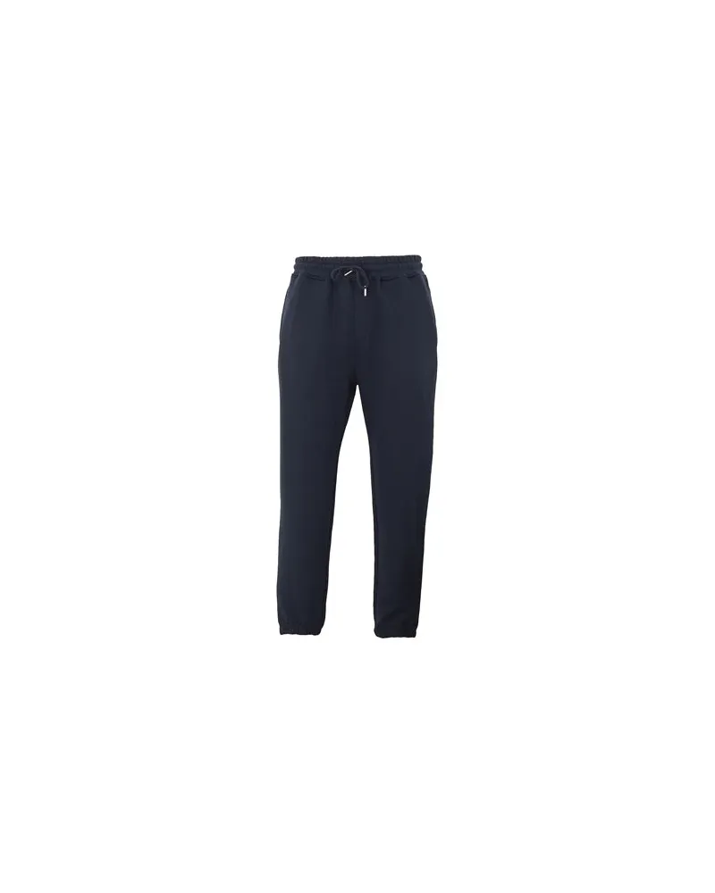 8 by Yoox ORGANIC COTTON PULL-ON TAPERED SWEATPANTS  - HOSEN & RÖCKE - Hosenauf YOOX.COM Nachtblau