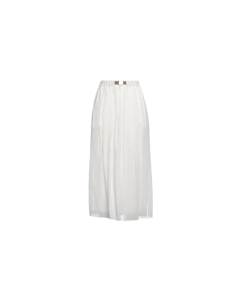 Brunello Cucinelli HOSEN & RÖCKE - Midi-Röckeauf YOOX.COM Weiß