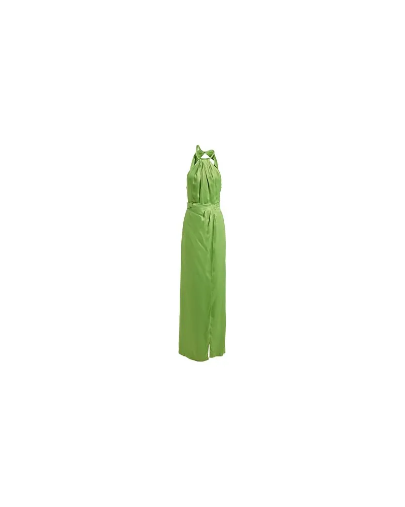 NENETTE KLEIDER - Maxi-Kleiderauf YOOX.COM Limettengrün