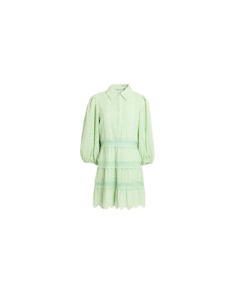 Alice + Olivia KLEIDER - Mini-Kleiderauf YOOX.COM Säuregrün