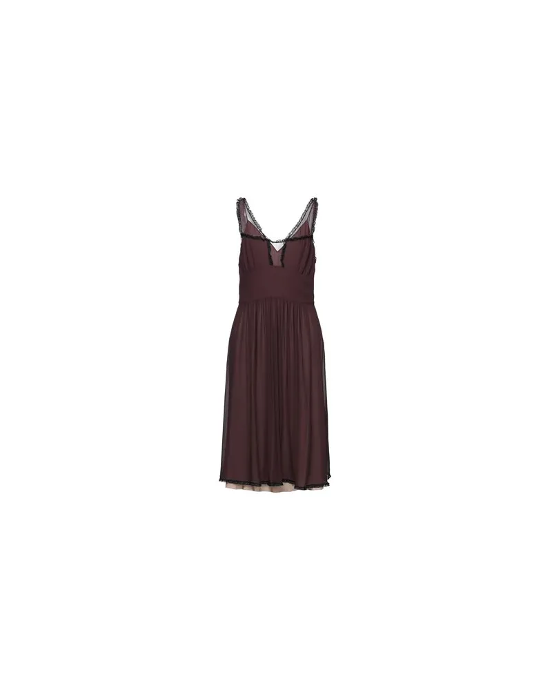 Moschino KLEIDER - Midi-Kleiderauf YOOX.COM Pflaume