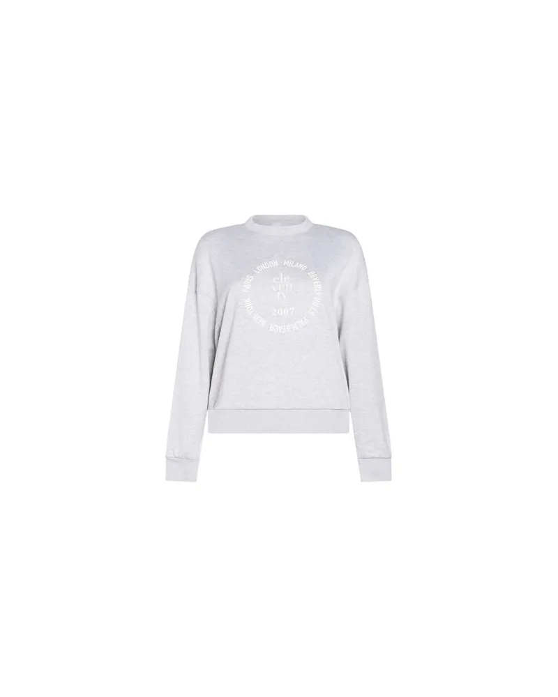 Eleventy TOPS - Sweatshirtsauf YOOX.COM Hellgrau