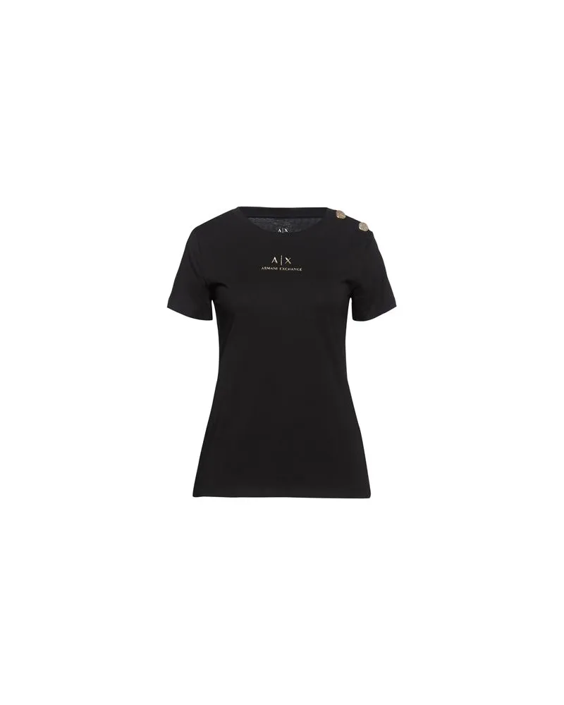 Armani Exchange TOPS - T-shirtsauf YOOX.COM Schwarz