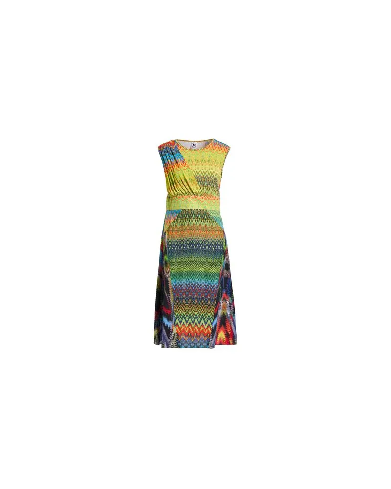 Missoni KLEIDER - Midi-Kleiderauf YOOX.COM Limettengrün