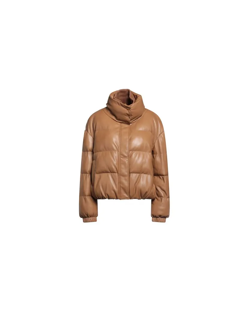 Patrizia Pepe JACKEN & MÄNTEL - Pufferjacken & Daunenjackenauf YOOX.COM Kamel