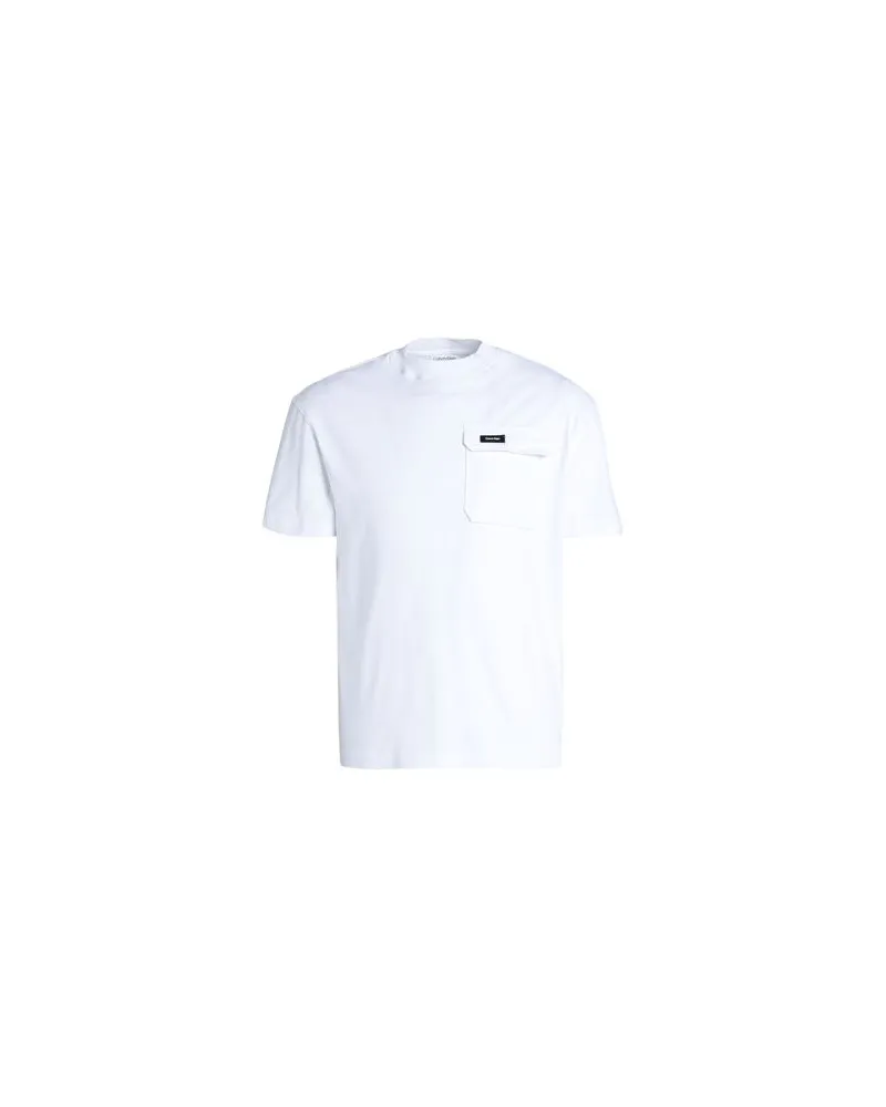Calvin Klein TOPS - T-shirtsauf YOOX.COM Weiß