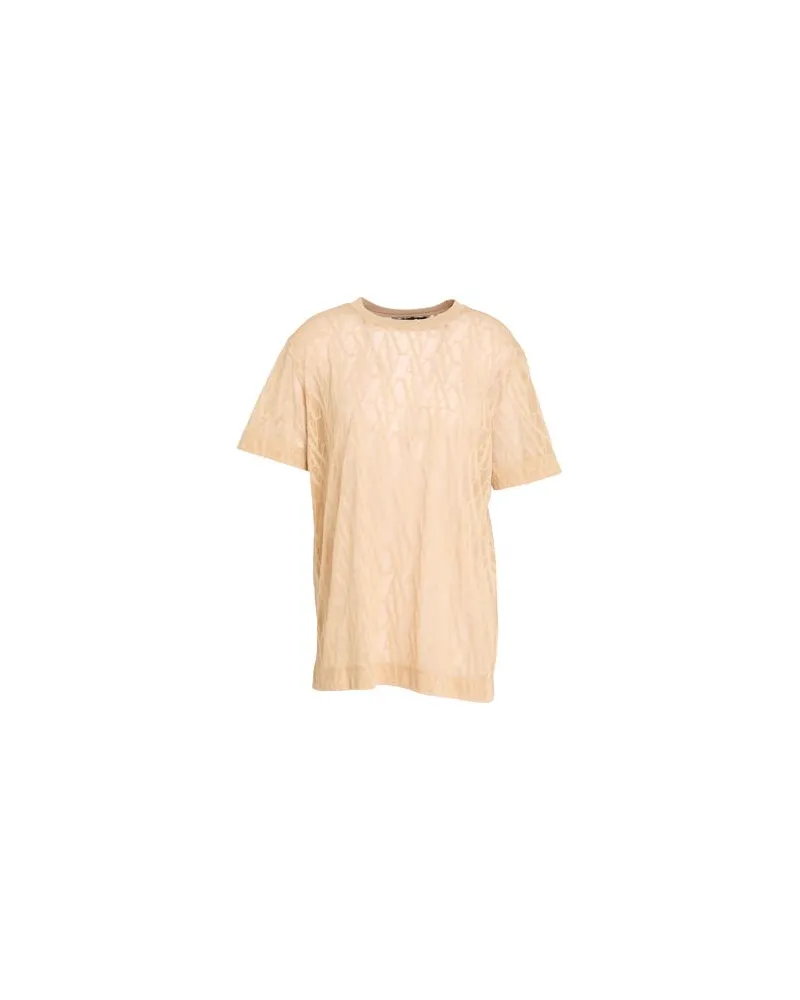 Armani Exchange TOPS - T-shirtsauf YOOX.COM Sand