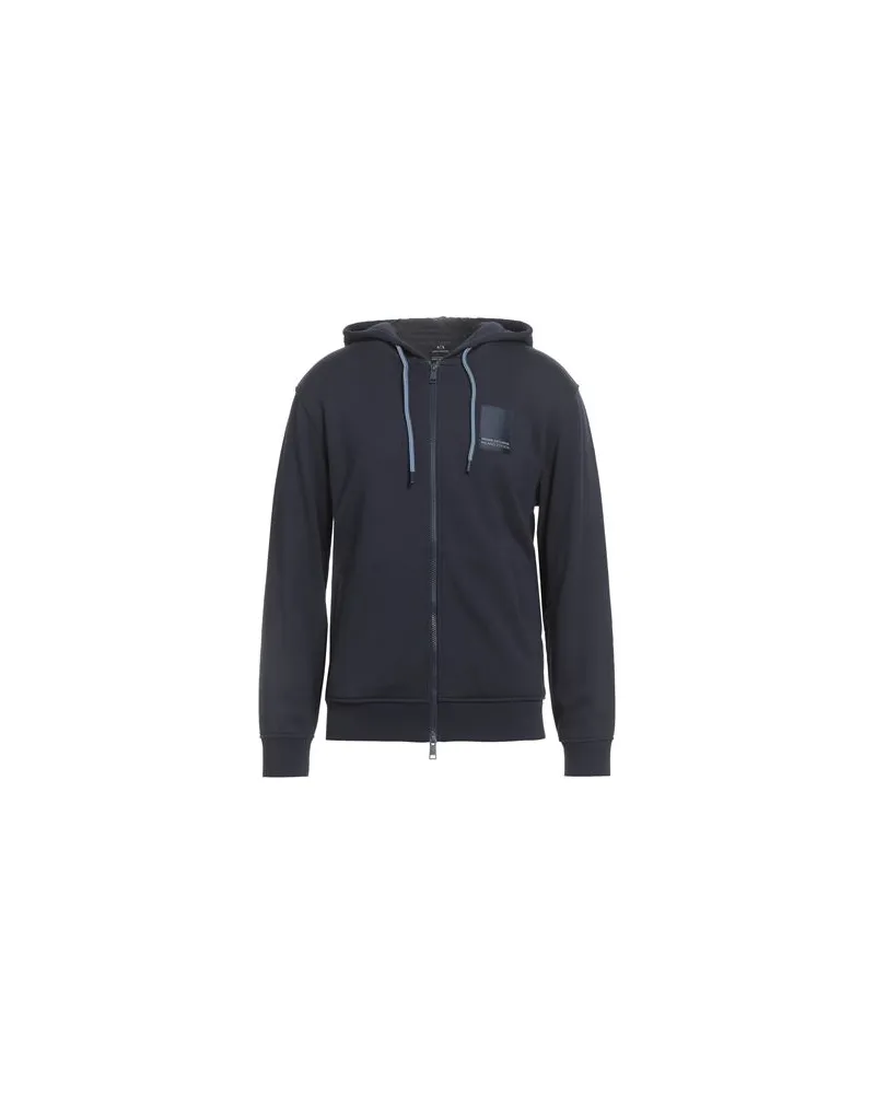 Armani Exchange TOPS - Sweatshirtsauf YOOX.COM Nachtblau