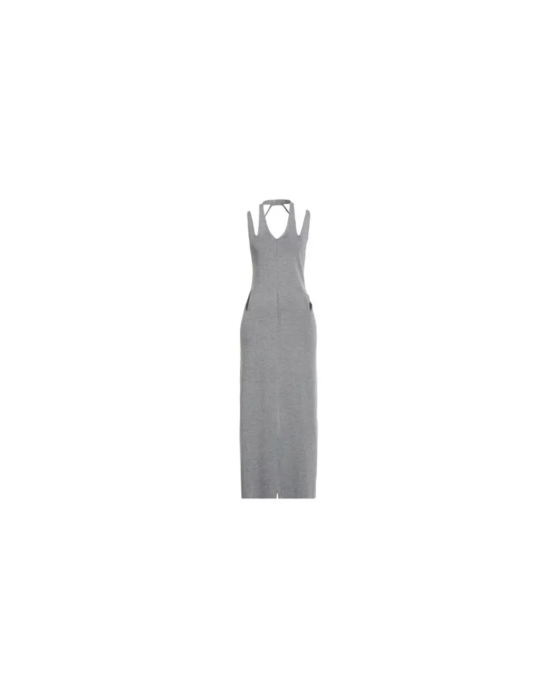 Dion Lee KLEIDER - Maxi-Kleiderauf YOOX.COM Grau
