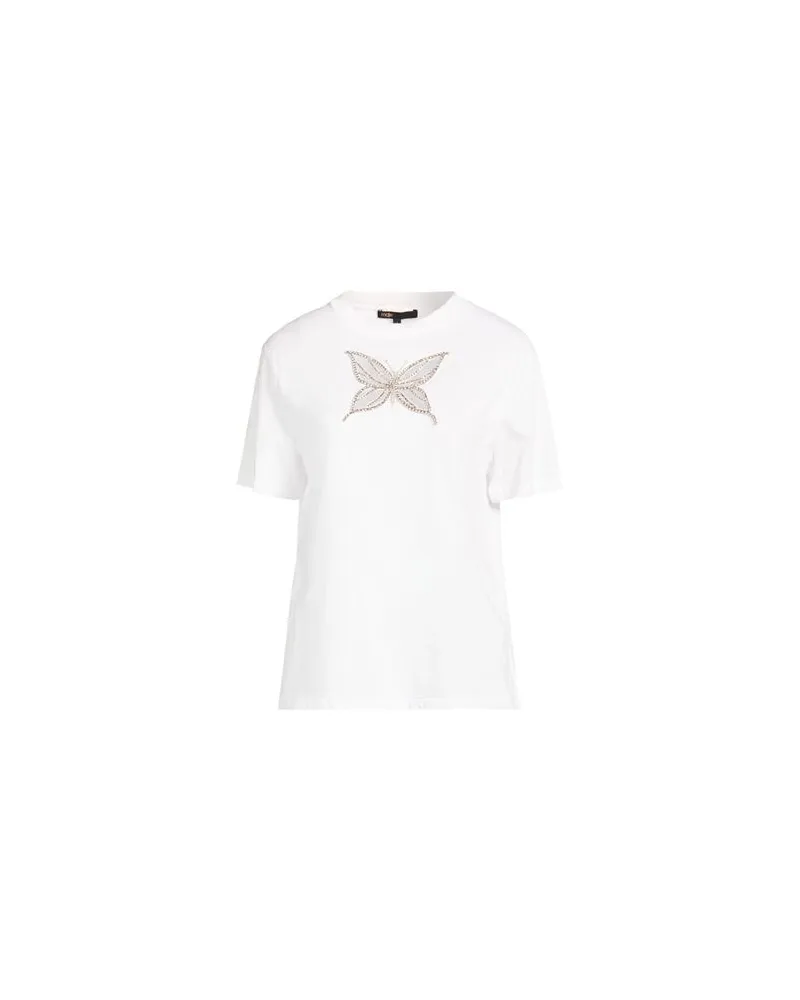 Maje TOPS - T-shirtsauf YOOX.COM Weiß