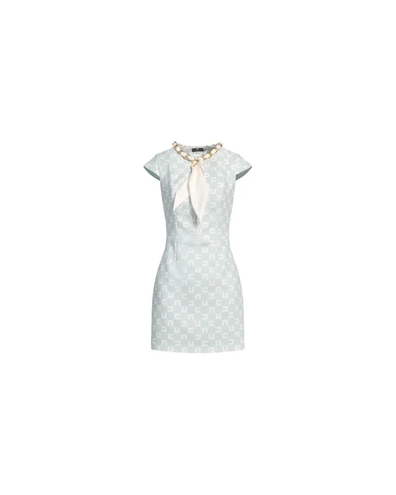 Elisabetta Franchi KLEIDER - Mini-Kleiderauf YOOX.COM Himmelblau