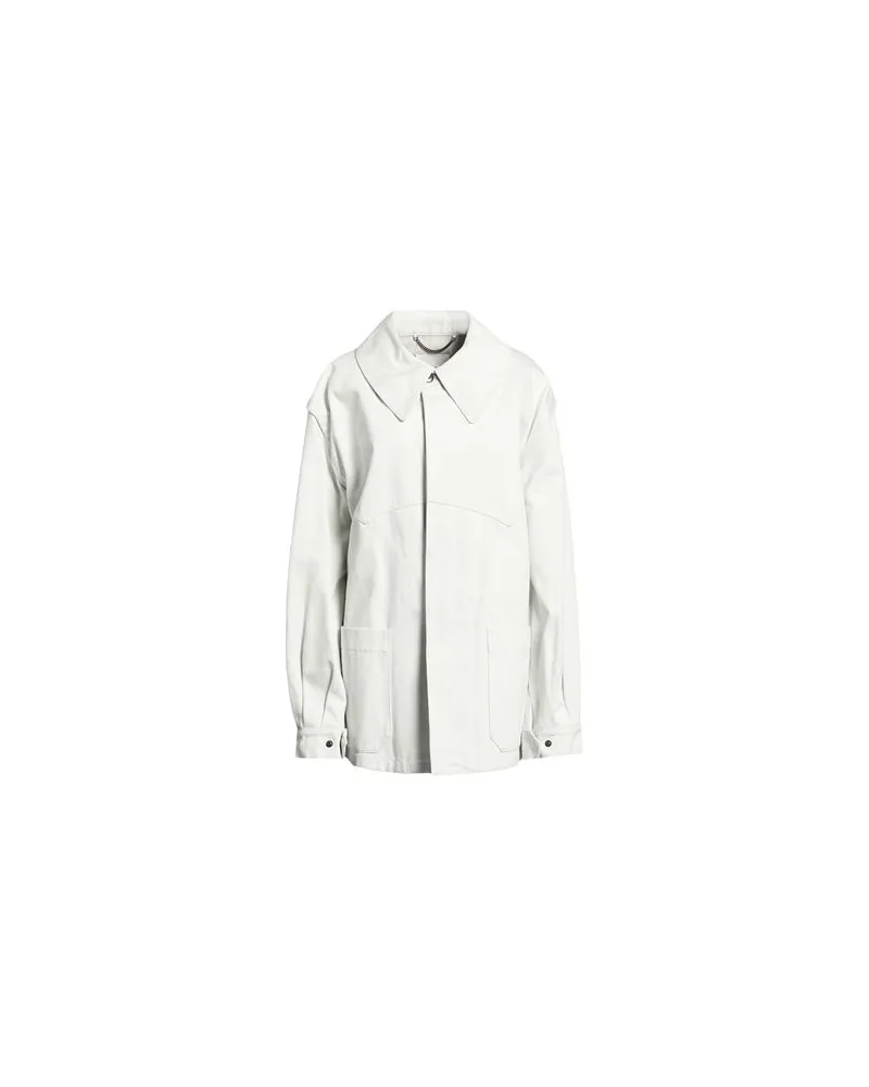 Maison Margiela JACKEN & MÄNTEL - Jeansjacken/Mäntelauf YOOX.COM Hellgrau