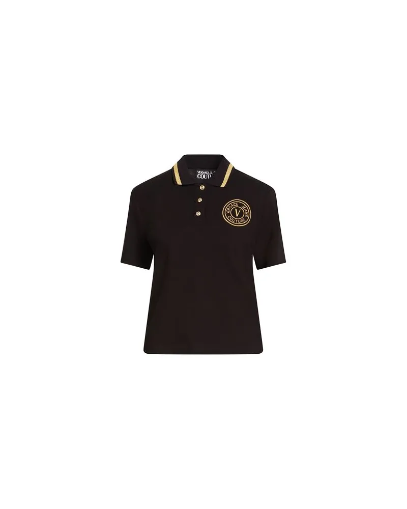 Versace Jeans TOPS - Poloshirtsauf YOOX.COM Schwarz