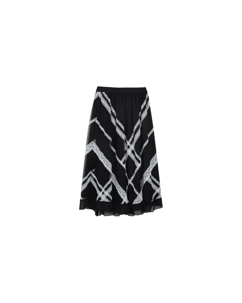 Twin-Set HOSEN & RÖCKE - Maxi-Röckeauf YOOX.COM Schwarz
