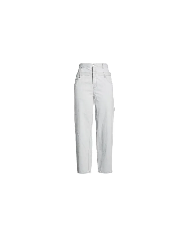 tibi HOSEN & RÖCKE - Jeanshosenauf YOOX.COM Grau