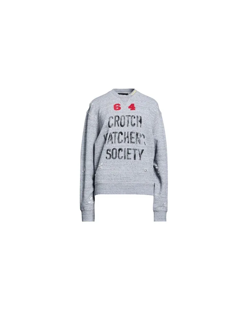 Dsquared2 TOPS - Sweatshirtsauf YOOX.COM Grau