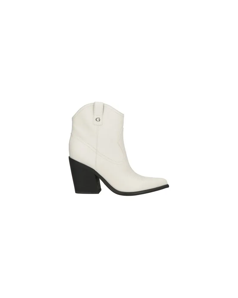 Guess SCHUHE - Stiefelettenauf YOOX.COM Weiß