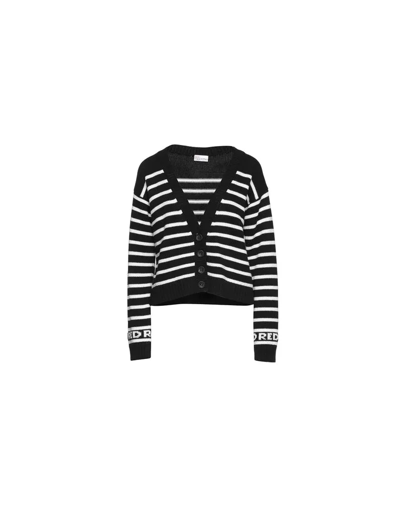 RED Valentino STRICKWAREN - Strickjackenauf YOOX.COM Schwarz