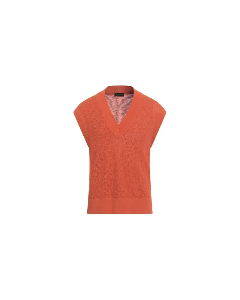 Roberto Collina STRICKWAREN - Pulloverauf YOOX.COM Rostrot