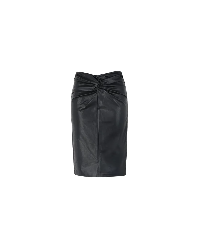 8 by Yoox KNOT PENCIL SKIRT - HOSEN & RÖCKE - Midi-Röckeauf YOOX.COM Schwarz