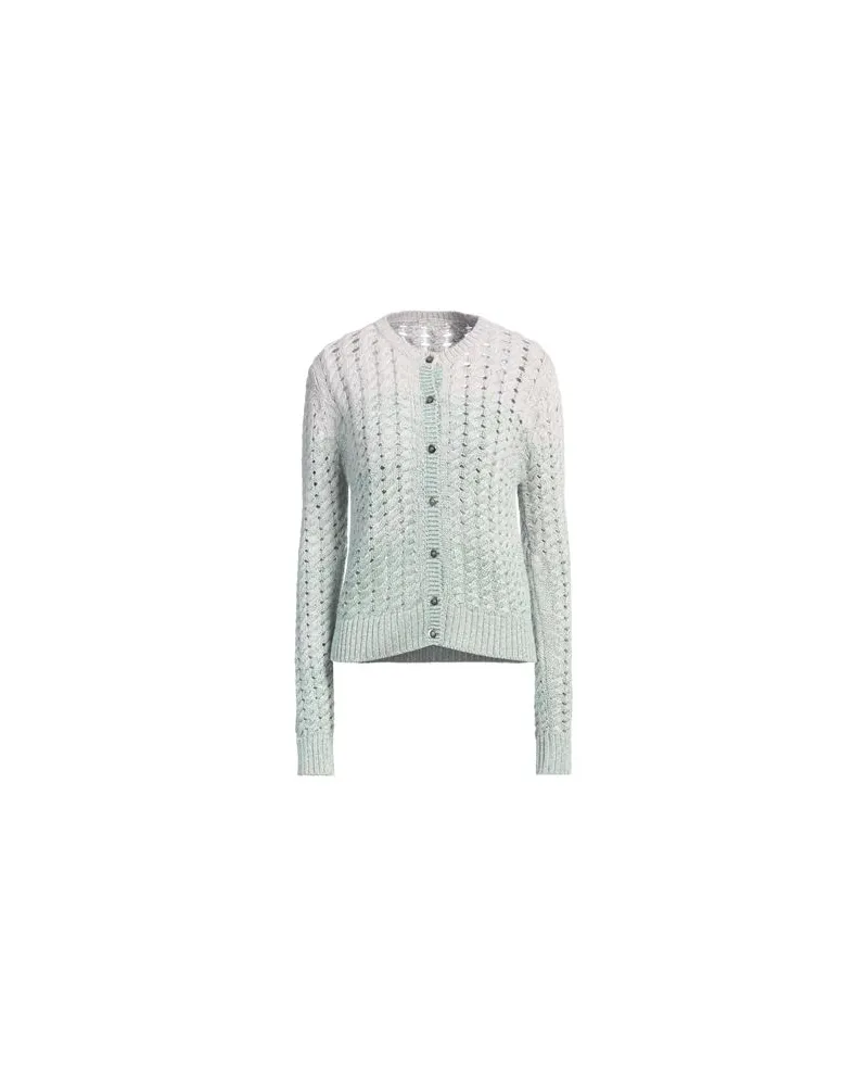Marco de Vincenzo STRICKWAREN - Strickjackenauf YOOX.COM Hellgrau