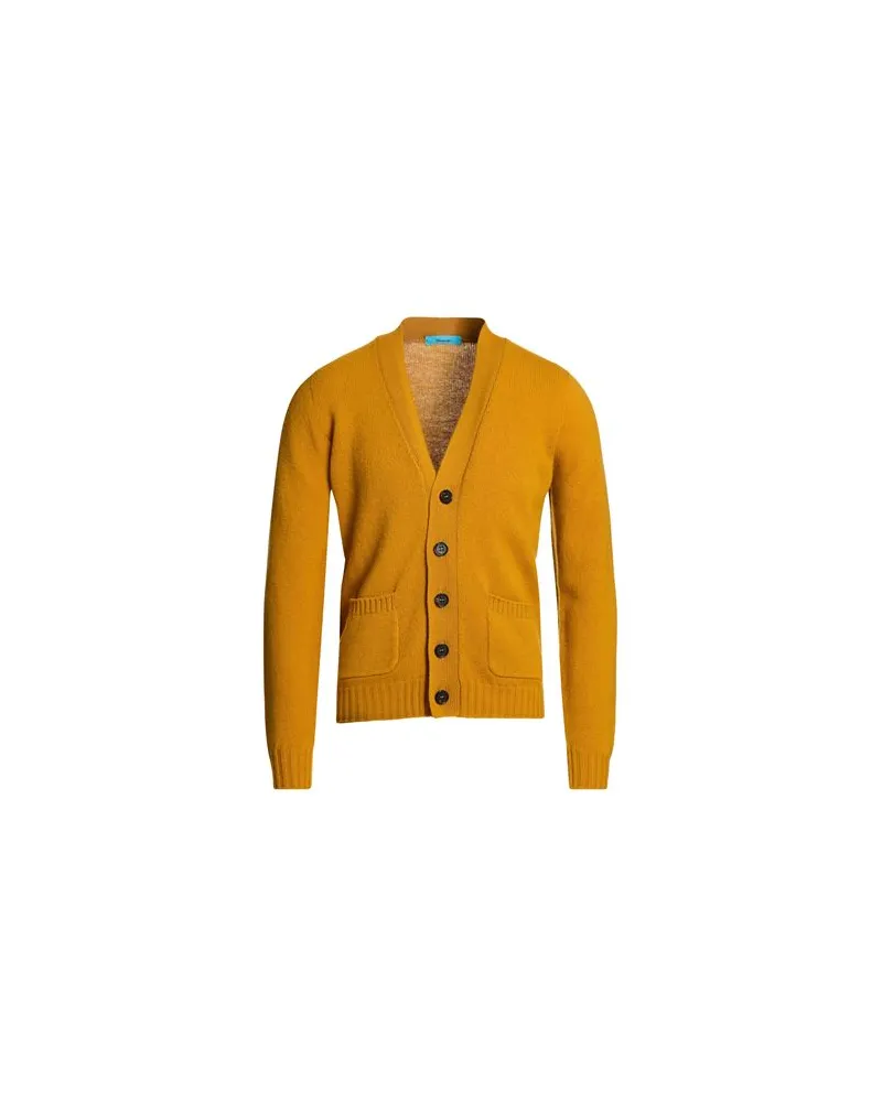 Drumohr  STRICKWAREN - Strickjackenauf YOOX.COM Senf