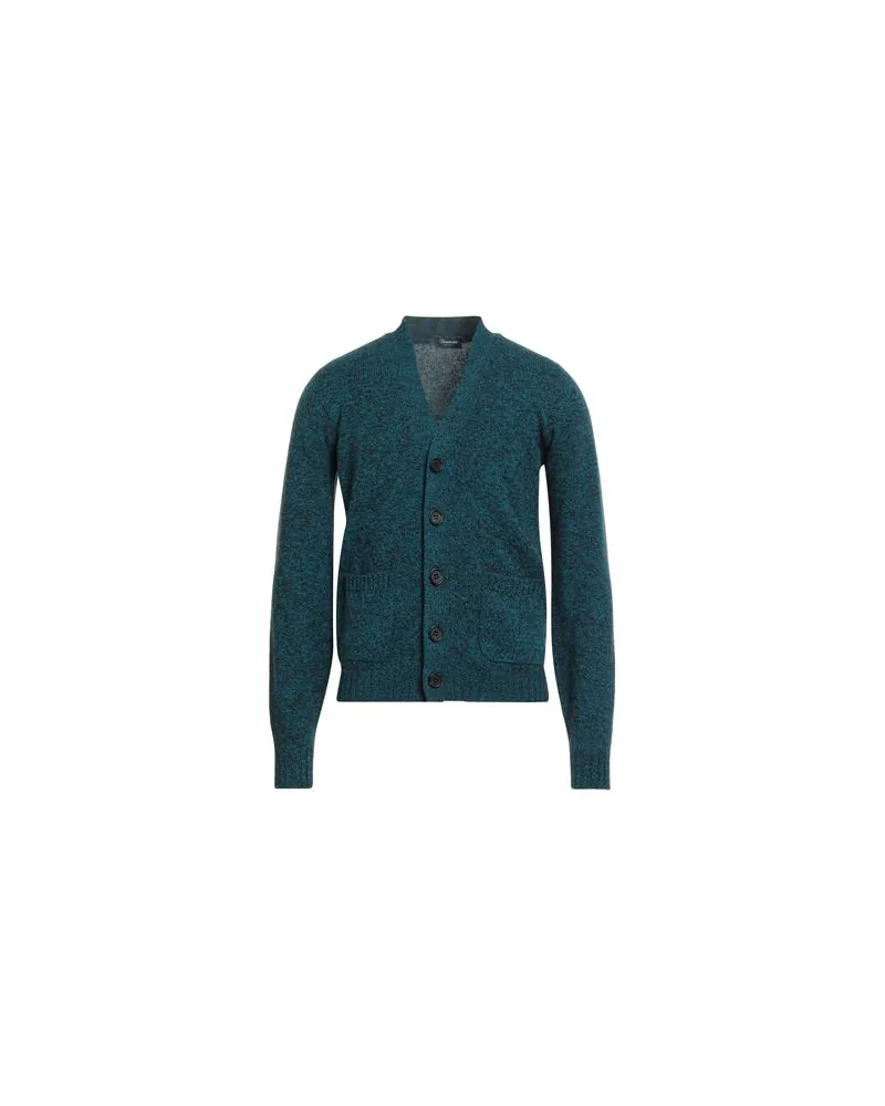 Drumohr  STRICKWAREN - Strickjackenauf YOOX.COM Aquamarin