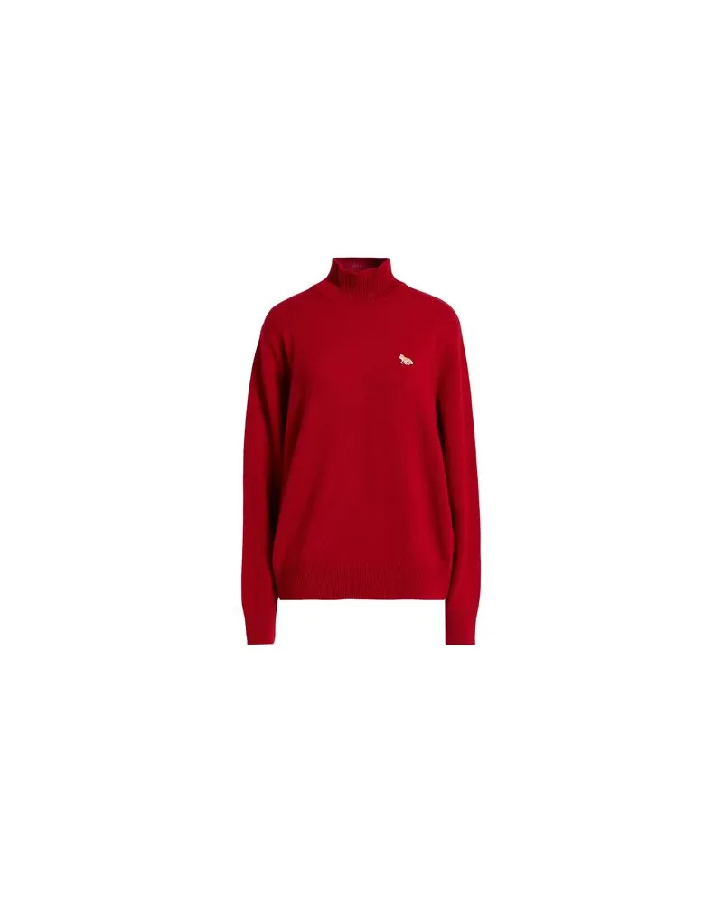 Kitsuné STRICKWAREN - Rollkragenpulloverauf YOOX.COM Rot