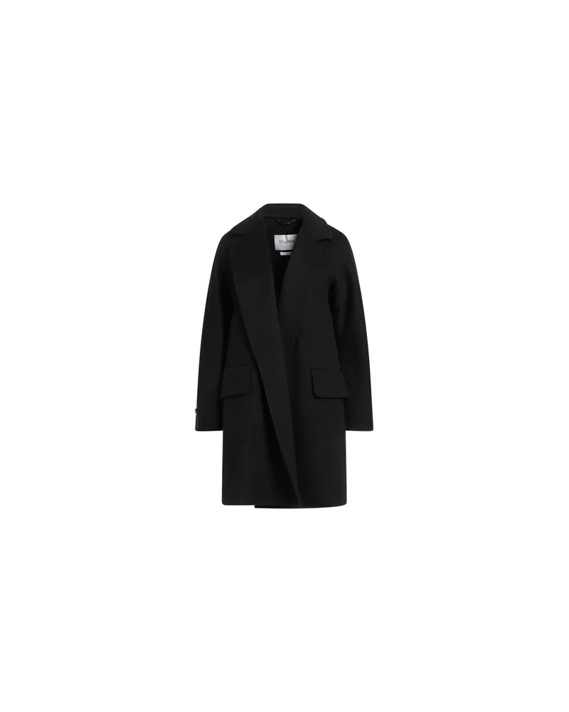 Max Mara SFILATA - JACKEN & MÄNTEL - Mäntelauf YOOX.COM Schwarz
