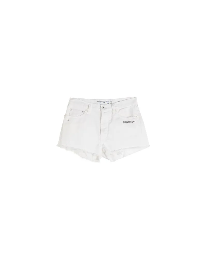 OFF-WHITE HOSEN & RÖCKE - Shorts & Bermudashortsauf YOOX.COM Weiß