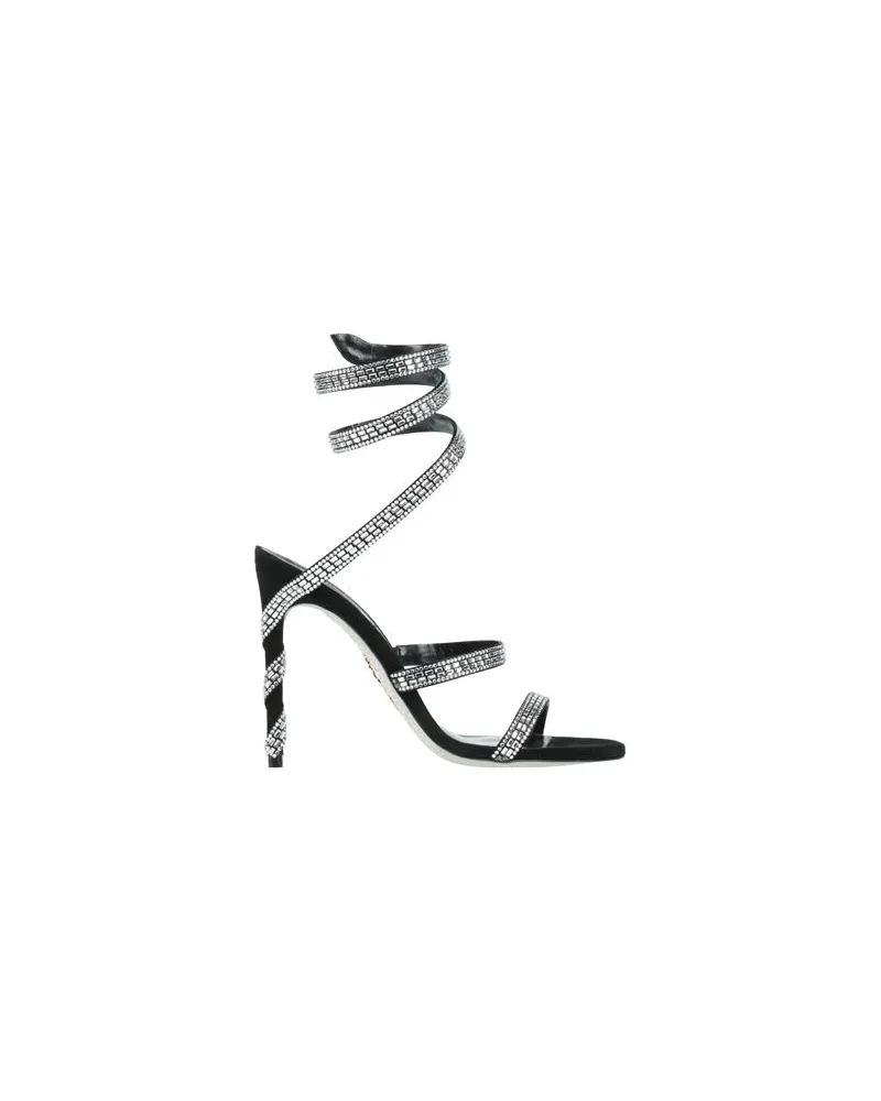 René Caovilla SCHUHE - Sandalenauf YOOX.COM Schwarz