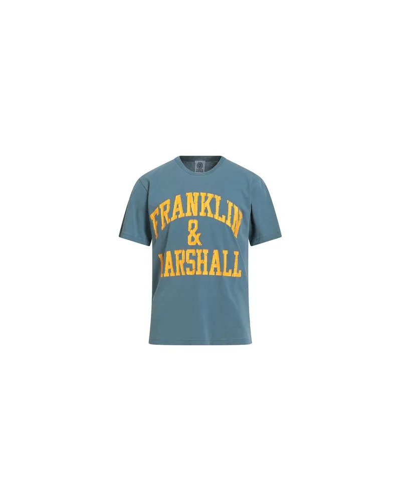 Franklin & Marshall TOPS - T-shirtsauf YOOX.COM Hellblau