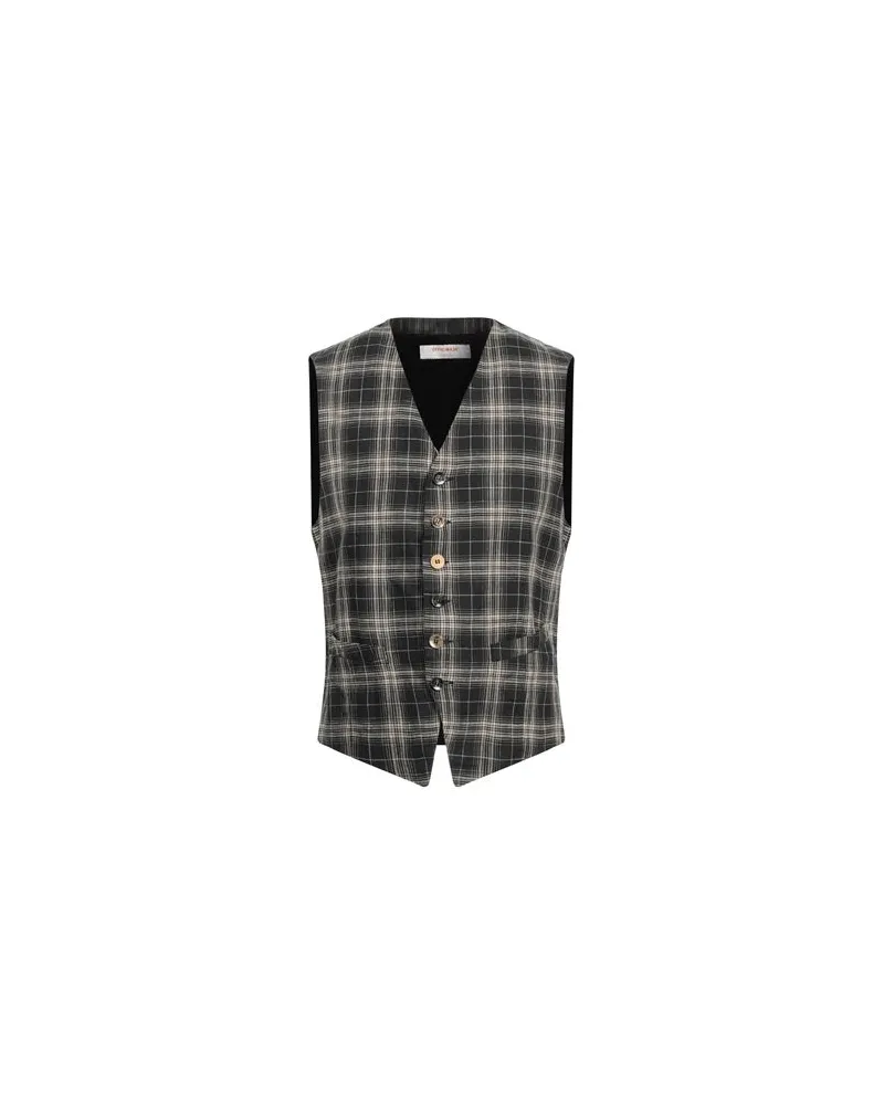 OFFICINA 36 ANZÜGE und CO-ORDS - Couture-Westenauf YOOX.COM Schwarz