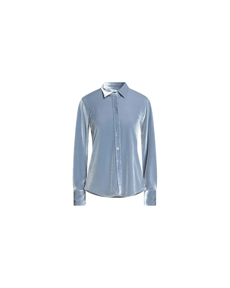Caliban TOPS - Hemdenauf YOOX.COM Taubenblau