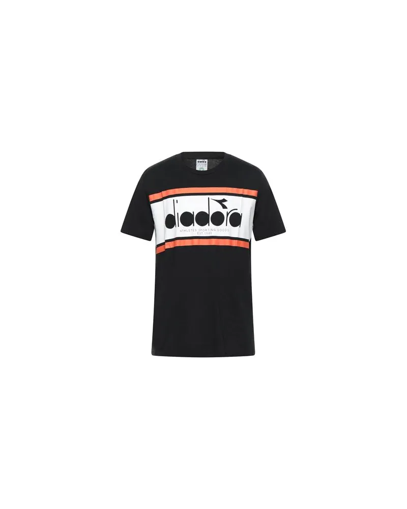 Diadora TOPS - T-shirtsauf YOOX.COM Schwarz