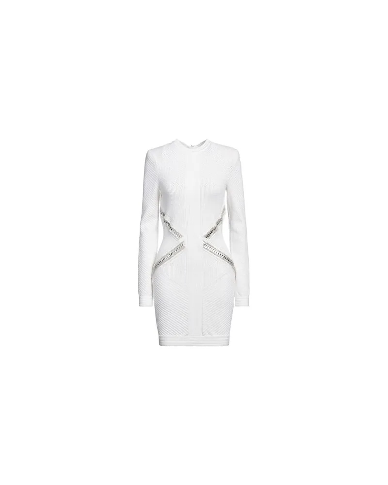 Balmain KLEIDER - Mini-Kleiderauf YOOX.COM Elfenbein