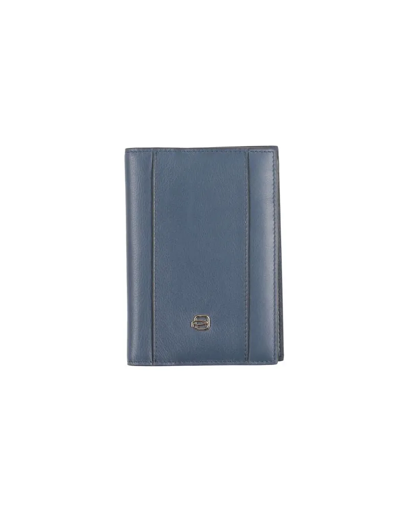 Piquadro Kleinlederwaren - Brieftaschenauf YOOX.COM Marineblau