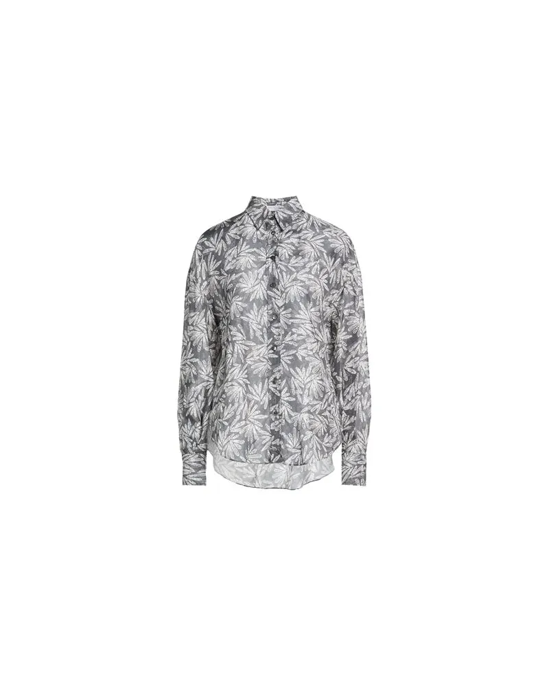 Brunello Cucinelli TOPS - Hemdenauf YOOX.COM Grau