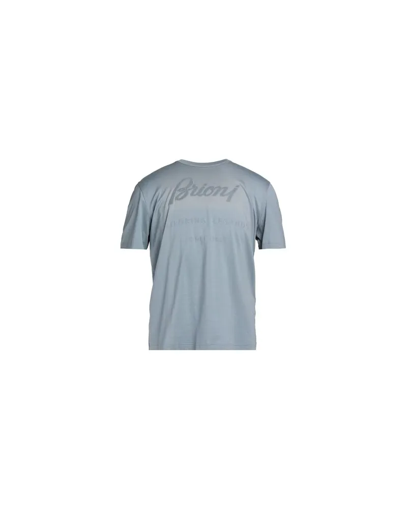 Brioni TOPS - T-shirtsauf YOOX.COM Taubenblau