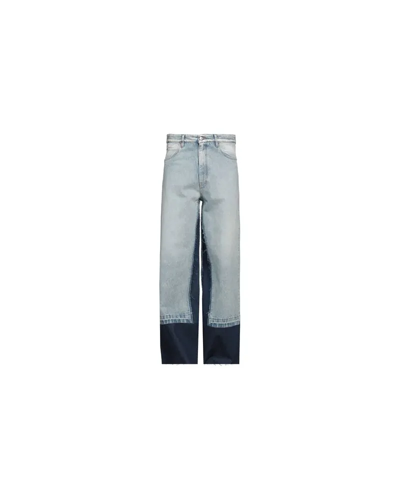 Maison Margiela HOSEN & RÖCKE - Jeanshosenauf YOOX.COM Blau