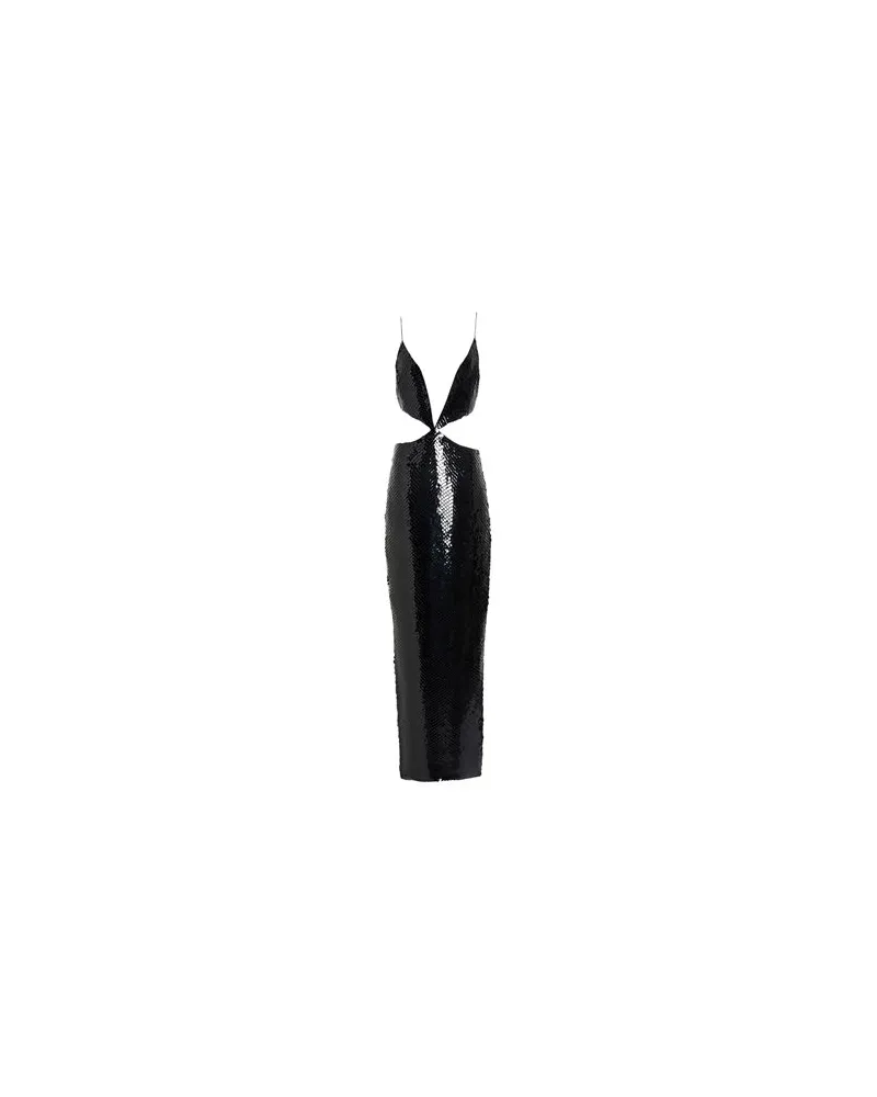 Mônot KLEIDER - Maxi-Kleiderauf YOOX.COM Schwarz