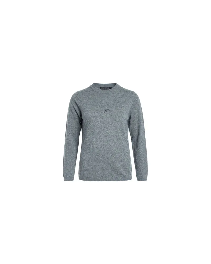 Karl Lagerfeld STRICKWAREN - Pulloverauf YOOX.COM Grau