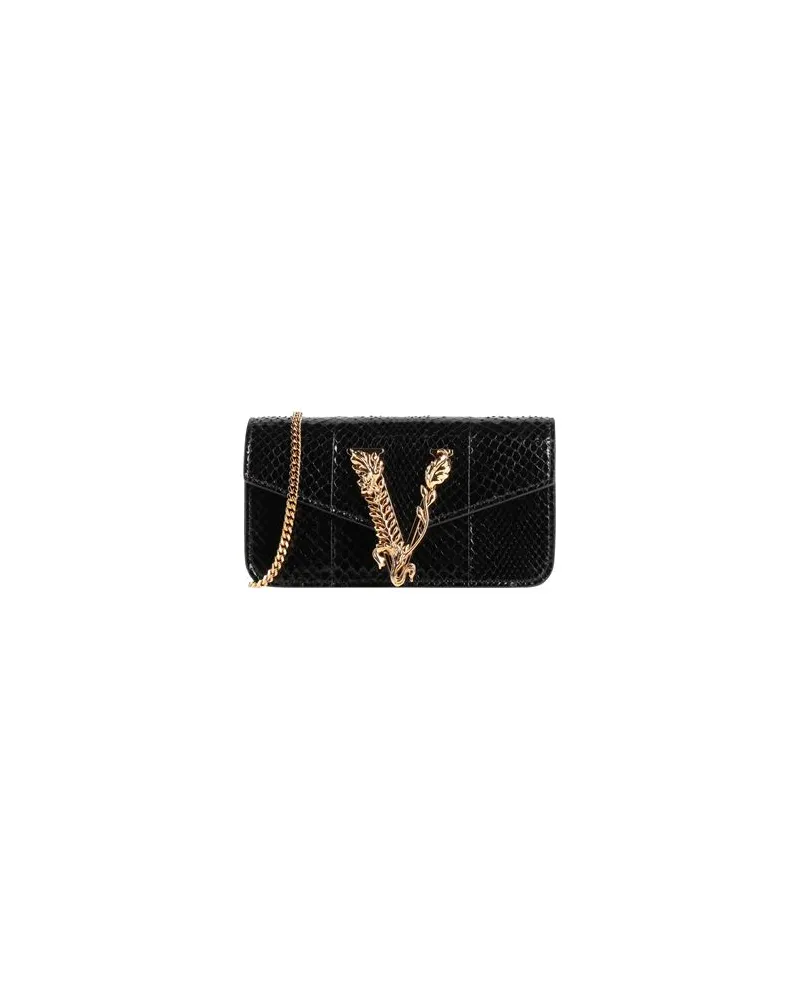 Versace TASCHEN - Umhängetascheauf YOOX.COM Schwarz